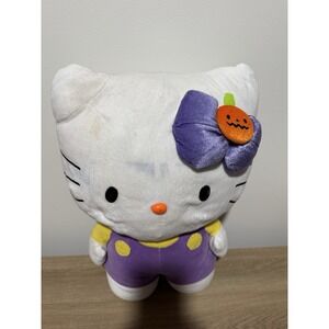 Hello Kitty 2012 Purple Halloween Gemmy Greeter Plush Sanrio